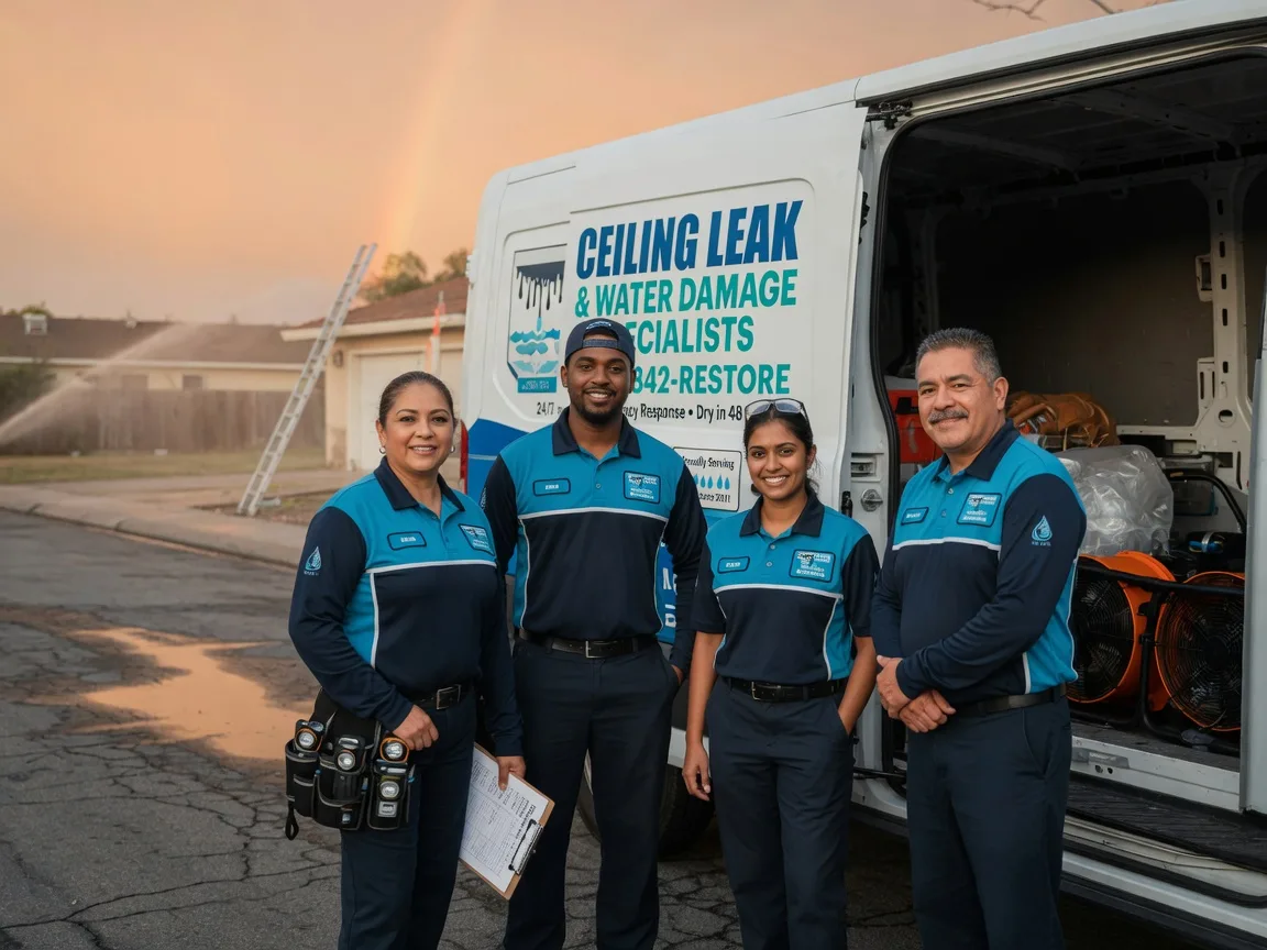 Ceiling Leak Cleanup company in Seville, OH