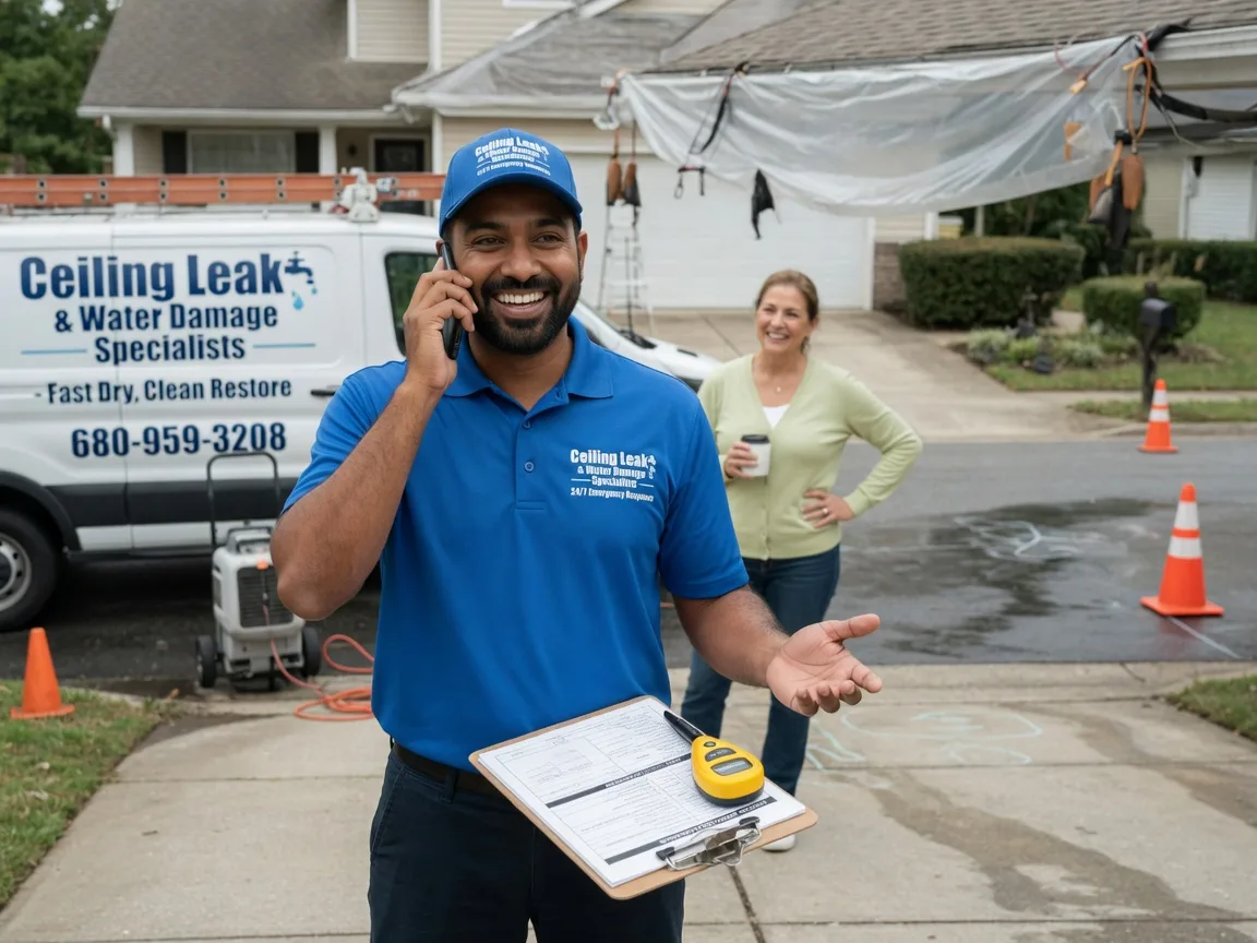 Ceiling Leak Cleanup Seville, OH FAQs